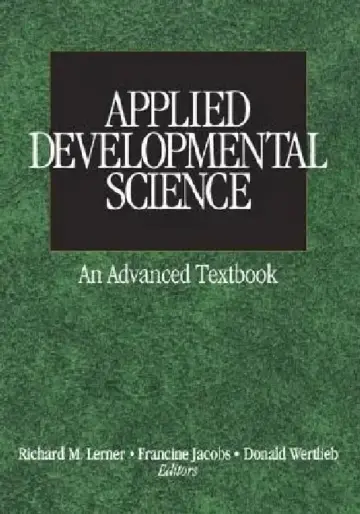 Cover of Applied Developmental ScienceAn Advanced Textbook