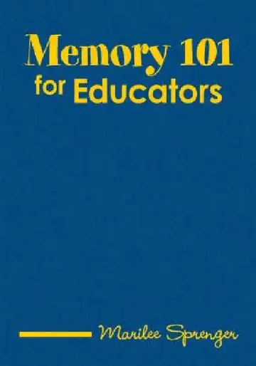 Cover of Memory 101 for Educators