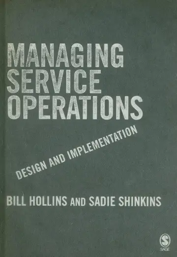 Cover of Managing Service Operations
