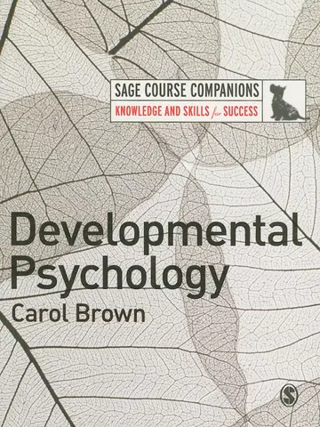 Cover of Developmental Psychology