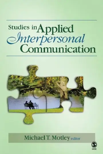 Cover of Studies in Applied Interpersonal Communication