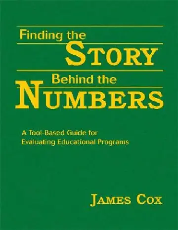 Cover of Finding the Story Behind the Numbers