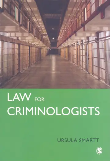 Cover of Law for Criminologists