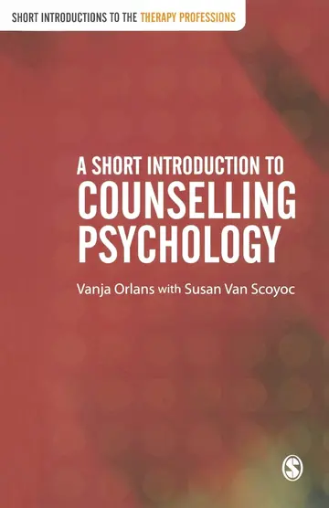 Cover of A Short Introduction to Counselling Psychology