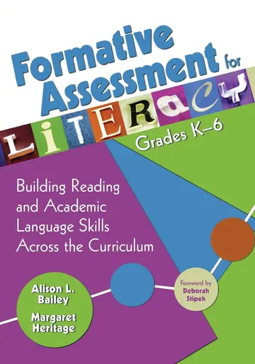 Cover of Formative Assessment for Literacy