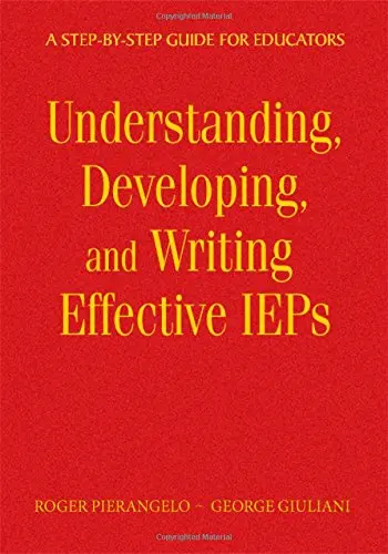 Cover of Understanding, Developing, and Writing Effective IEPs