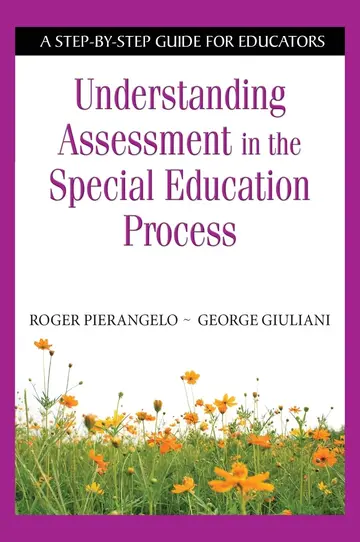 Cover of Understanding Assessment in the Special Education Process