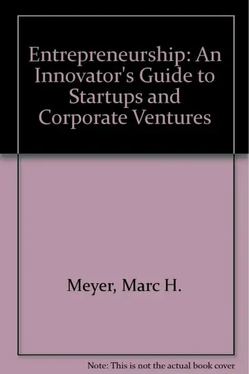 Cover of Entrepreneurship