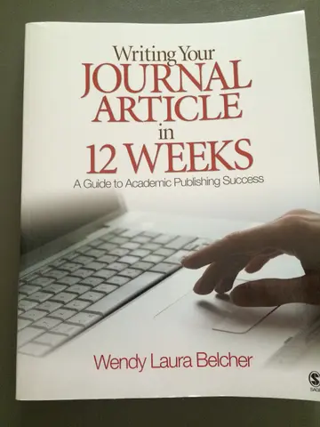 Cover of Writing Your Journal Article in Twelve Weeks