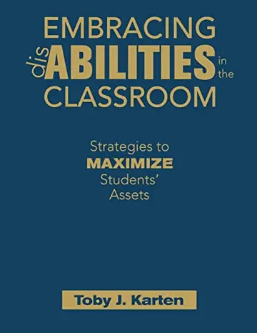 Cover of Embracing Disabilities in the Classroom