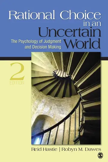 Cover of Rational Choice in an Uncertain World