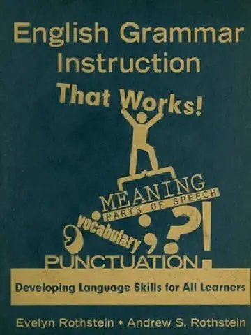 Cover of English Grammar Instruction That Works!