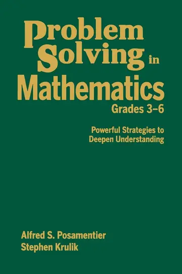 Cover of Problem Solving in Mathematics