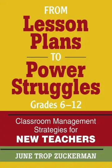 Cover of From Lesson Plans to Power Struggles, Grades 6 - 12