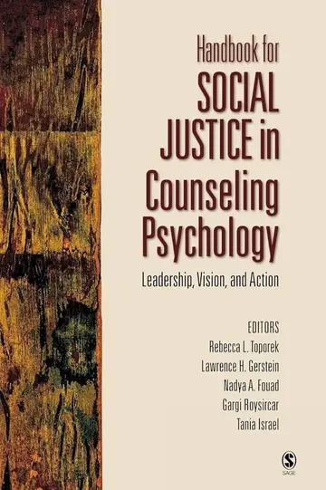 Cover of Social Justice in Counseling Psychology Handbook