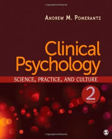 Cover of Clinical Psychology