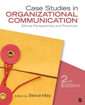 Cover of Case Studies in Organizational Communication