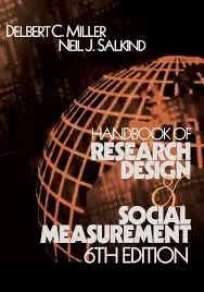 Cover of Handbook of Research Design and Social Measurement