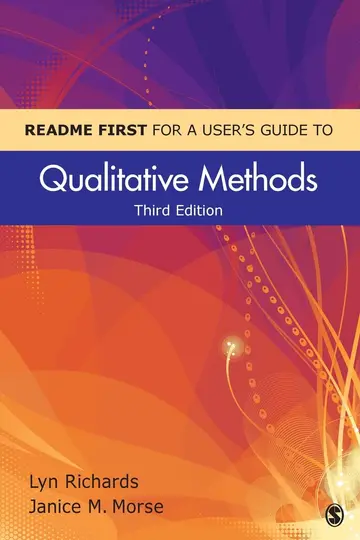 Cover of README FIRST for a User's Guide to Qualitative Methods