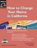 Cover of How to Change Your Name in California