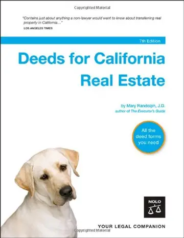 Cover of Deeds for California Real Estate