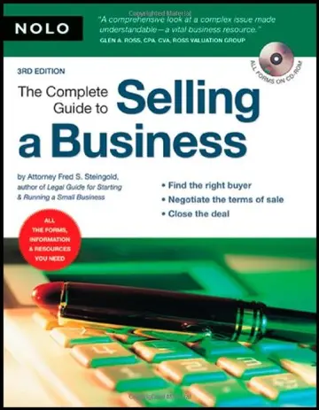 Cover of The Complete Guide to Selling a Business
