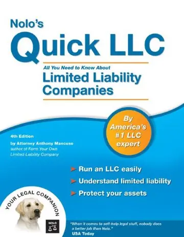 Cover of Nolo's Quick Llc