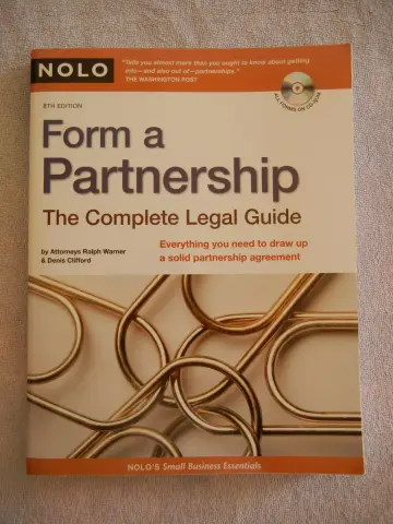 Cover of Form a Partnership