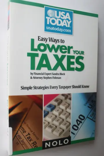Cover of Easy Ways to Lower Your Taxes