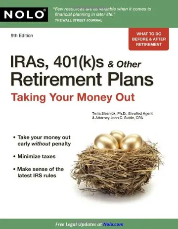 Cover of Iras, 401(K)S & Other Retirement Plans