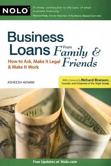 Cover of Business Loans from Family & Friends