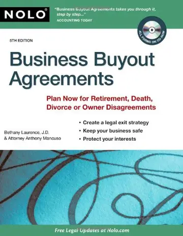 Cover of Business Buyout Agreements