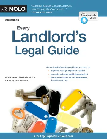 Cover of Every Landlord's Legal Guide 12th edition