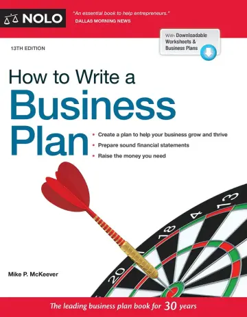 Cover of How to Write a Business Plan