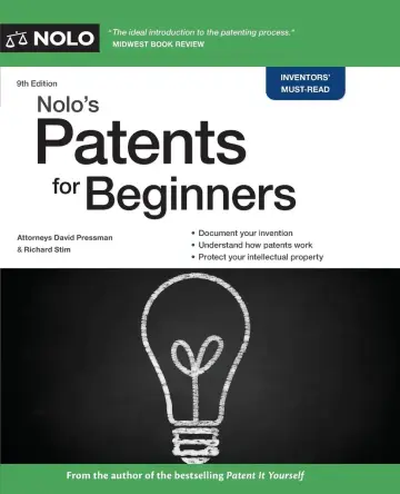 Cover of Nolo's Patents for Beginners