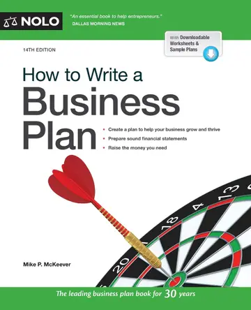 Cover of How to Write a Business Plan