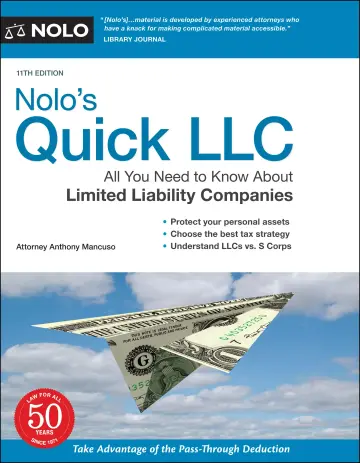 Cover of Nolo's Quick LLC
