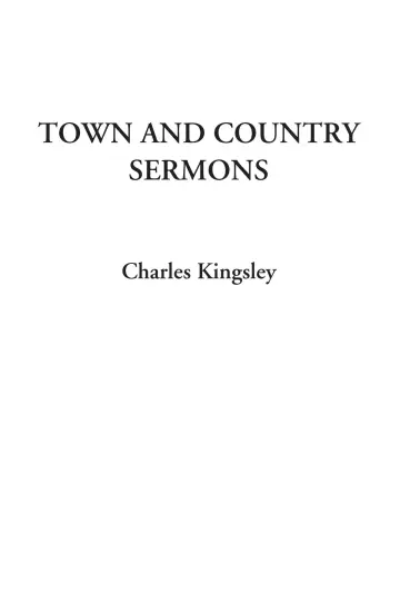 Cover of Town and Country Sermons