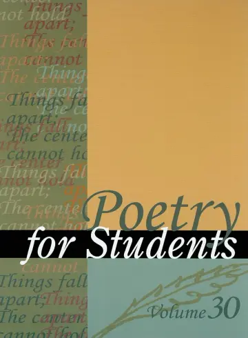 Cover of Poetry for Students