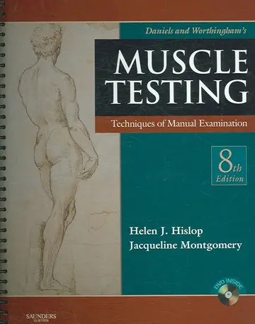 Cover of Daniels and Worthingham's Muscle Testing