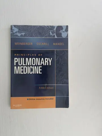 Cover of Principles of Pulmonary Medicine
