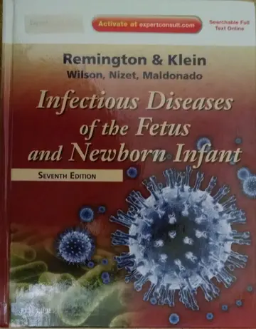 Cover of Infectious Diseases of the Fetus and Newborn