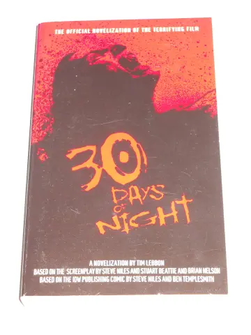 Cover of 30 Days of Night Movie Novelization