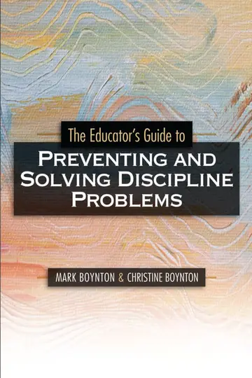 Cover of The Educator's Guide to Preventing and Solving Discipline Problems