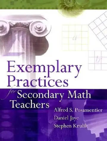Cover of Exemplary Practices for Secondary Math Teachers