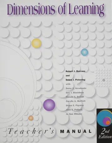 Cover of Dimensions of Learning