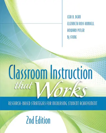 Cover of Classroom Instruction That Works