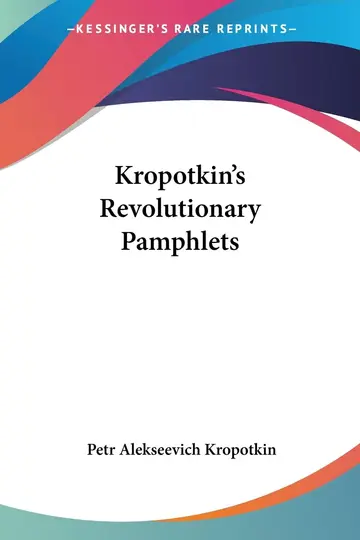 Cover of Kropotkin's Revolutionary Pamphlets