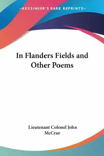 Cover of In Flanders Fields and Other Poems