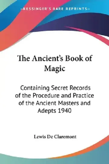 Cover of The Ancient's Book of Magic